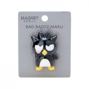 Black Hello Kitty Badtz-maru Mini Mascot Magnet | NZ_HK97386