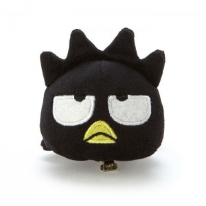 Black Hello Kitty Badtz-maru Plush Hair Clip | NZ_HK97843