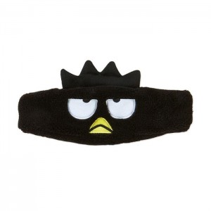 Black Hello Kitty Badtz-maru Plush Headband | NZ_HK42029