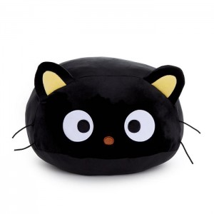 Black Hello Kitty Chococat 20" Squishable Face Plush | NZ_HK12704