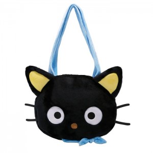 Black Hello Kitty Chococat Face Plush | NZ_HK86875