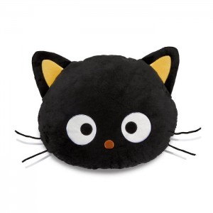 Black Hello Kitty Chococat Oversized Face Plush (Just Lounging Series) | NZ_HK69840
