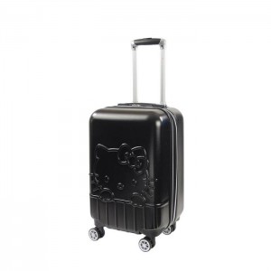 Black Hello Kitty Hello Kitty x FUL 21" Hardshell Carry-on Luggage in Black | NZ_HK60153