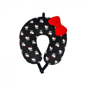 Black Hello Kitty Hello Kitty x FUL Black Neck Pillow | NZ_HK48234