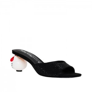 Black Hello Kitty Hello Kitty x Katy Perry Mule (Black) | NZ_HK47543