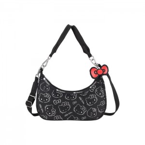 Black Hello Kitty Hello Kitty x LeSportsac Small Convertible (I Am A Star) | NZ_HK70464