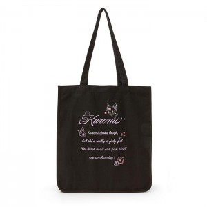 Black Hello Kitty Kuromi Canvas Easy (Black) | NZ_HK84344