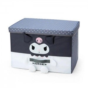 Black Hello Kitty Kuromi Foldable Storage Box (Large) | NZ_HK59086