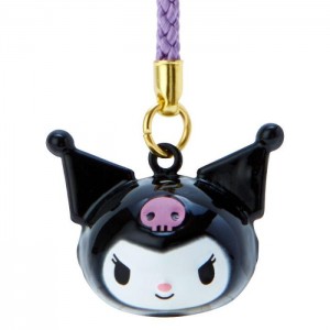 Black Hello Kitty Kuromi Mini Mascot Bell Charm | NZ_HK41760