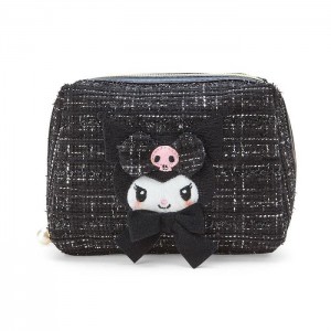 Black Hello Kitty Kuromi Mini Zipper (Winter Tweed Series) | NZ_HK53627