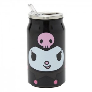 Black Hello Kitty Kuromi Soda Can Water Bottle | NZ_HK60843