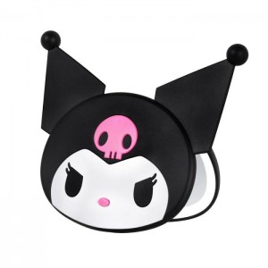 Black Hello Kitty Kuromi x Impressions Vanity LED Compact Mirror | NZ_HK56366