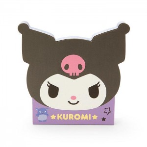 Black / Pink Hello Kitty Kuromi Die-cut Memo Pad | NZ_HK30116