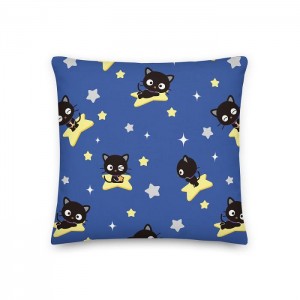 Blue Hello Kitty Chococat Starry Night 18" Square Pillow | NZ_HK94746