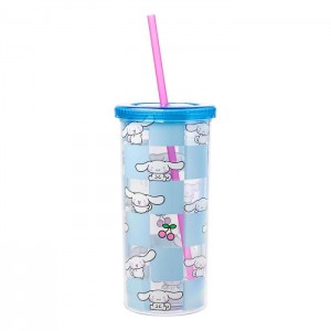 Blue Hello Kitty Cinnamoroll 20oz Cherry Travel Tumbler | NZ_HK17086