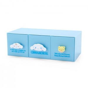 Blue Hello Kitty Cinnamoroll 3-Tier Besties Stacking Container | NZ_HK59702