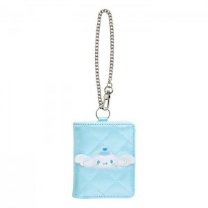 Blue Hello Kitty Cinnamoroll Card Case With Chain (Dreaming Angel Series Pt 2) | NZ_HK18972