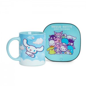 Blue Hello Kitty Cinnamoroll Coffee Mug Warmer Set | NZ_HK23858