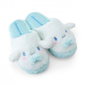 Blue Hello Kitty Cinnamoroll Cozy Sherpa Adult Slippers | NZ_HK69331