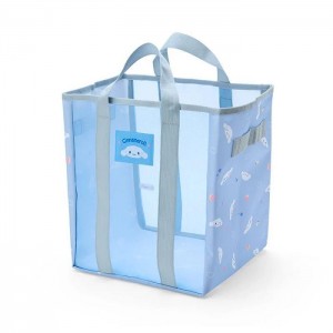 Blue Hello Kitty Cinnamoroll Mesh Storage Tote (Medium) | NZ_HK84023