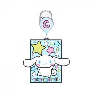 Blue Hello Kitty Cinnamoroll Retractable ID Badge Reel | NZ_HK57233