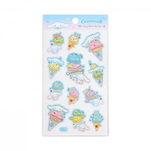 Blue Hello Kitty Cinnamoroll Sticker Sheet (Ice Cream Party Series) | NZ_HK62875