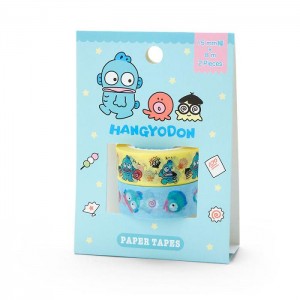 Blue Hello Kitty Hangyodon 2-Piece Washi Tape Set | NZ_HK10797