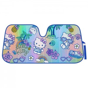 Blue Hello Kitty Hello Kitty Car Sun Shade (Summer Sailing) | NZ_HK50450