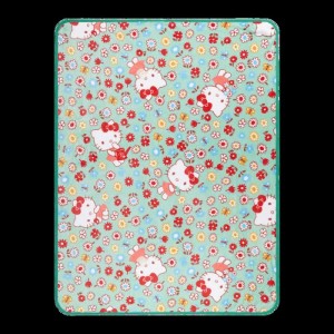 Blue Hello Kitty Hello Kitty Flower Fields Throw Blanket | NZ_HK82151