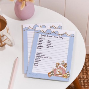 Blue Hello Kitty Hello Kitty and Friends x Erin Condren Holiday Medium Notepad 2-Piece Set | NZ_HK77437