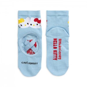 Blue Hello Kitty Hello Kitty x Café Forgot Ballet Socks (Blue) | NZ_HK90490