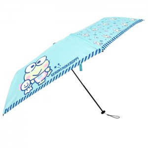 Blue Hello Kitty Keroppi Compact Travel Umbrella (Teru Teru and Me Series) | NZ_HK15133