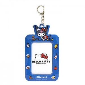 Blue Hello Kitty Kuromi ID Badge Holder (Hello, Everyone! Series) | NZ_HK57337
