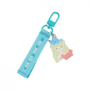 Blue Hello Kitty Marumofubiyori Logo Keychain (Sanrio Character Award Series) | NZ_HK20498