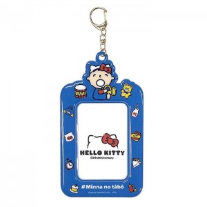 Blue Hello Kitty Minna No Tabo ID Badge Holder (Hello, Everyone! Series) | NZ_HK52785