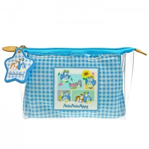 Blue Hello Kitty PataPataPeppy Mini Zipper (Flower Power Series) | NZ_HK93265