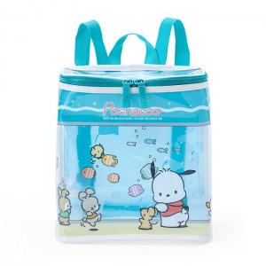 Blue Hello Kitty Pochacco Clear View Kids Backpack | NZ_HK32342