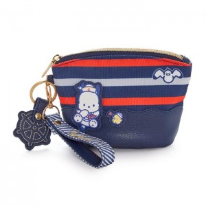 Blue Hello Kitty Pochacco Mini Zipper (Nautical Series) | NZ_HK95136