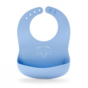Blue Hello Kitty Sanrio Baby Cinnamoroll Silicone Bib | NZ_HK39540