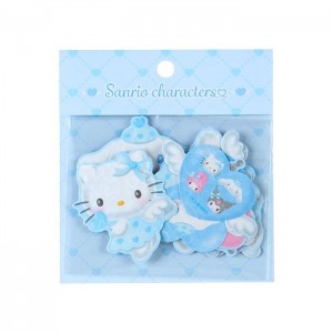 Blue Hello Kitty Sanrio Characters 17-pc Sticker Pack (Dreaming Angel Series Pt 2) | NZ_HK34993