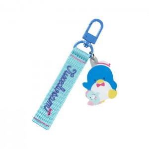 Blue Hello Kitty Tuxedosam Logo Keychain (Sanrio Character Award Series) | NZ_HK42651