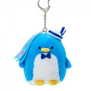 Blue Hello Kitty Tuxedosam Plush Mascot Keychain (45th Birthday Design Series) | NZ_HK91025