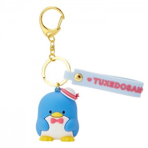 Blue Hello Kitty Tuxedosam Signature Keychain | NZ_HK22539