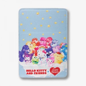 Blue Multicolor Hello Kitty Hello Kitty and Friends x Care Bears Foldable iPad Sleeve | NZ_HK44982