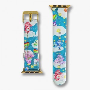 Blue Multicolor Hello Kitty Hello Kitty and Friends x Care Bears Jelly Apple Watch Band | NZ_HK34322