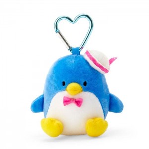 Blue / White Hello Kitty Tuxedosam Plush Mascot All My Heart Keychain | NZ_HK11817