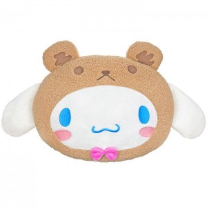 Brown Hello Kitty Cinnamoroll Cozy Pals Face Plush | NZ_HK40498