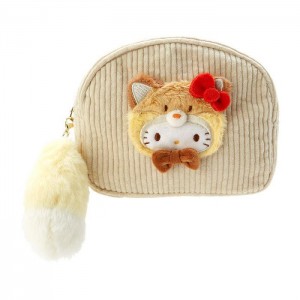 Brown Hello Kitty Hello Kitty Zipper (Forest Friends Series) | NZ_HK36388