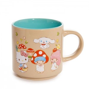 Brown Hello Kitty Hello Kitty and Friends Mushroom Ceramic Mug | NZ_HK47410
