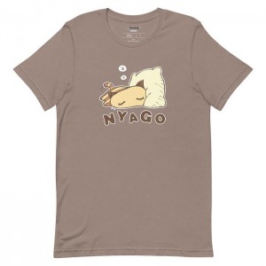 Brown Hello Kitty Nyago Classic Tee | NZ_HK29761